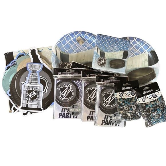 NHL Hockey Party Pack - Picture 1 of 6